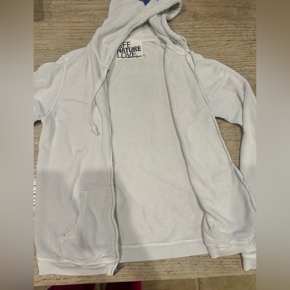 Freecity Light Blue Zip Up Jacket - Picture 5 of 9
